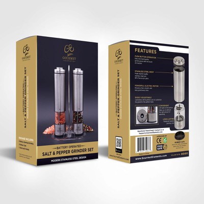 Design Electric Salt & Pepper Grinder