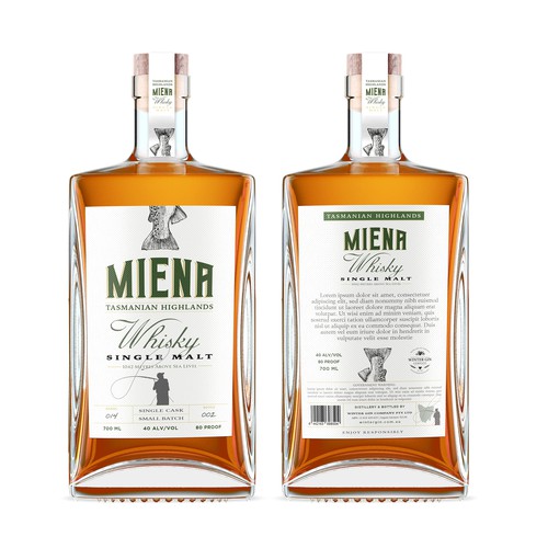 Ganador concurso etiqueta de Whisky