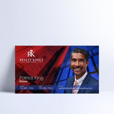1 sided Business Card needed for Real Estate