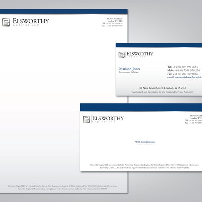 Elsworthy Capital LLP Stationary