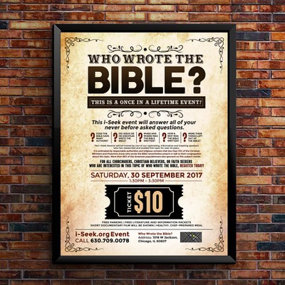 Create a Compelling, Clean and Clear event card for upcoming i-Seek seminar