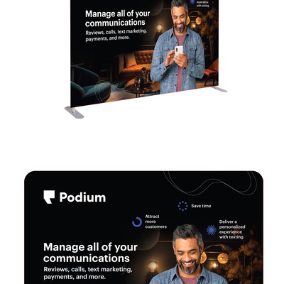 10 x 10 Tradeshow banner