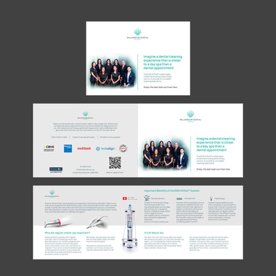 Informative brochure for dental practice 