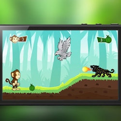 Logo design for MangoMonkey by Norvz